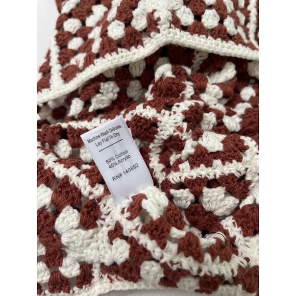 MARINE LAYER CELESTE CROCHET SQUARE RETRO 70S UNLINED
MINI DRESS Size S NWT - Picture 6 of 9